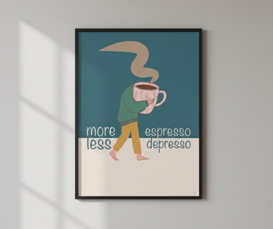 More espresso less depresso