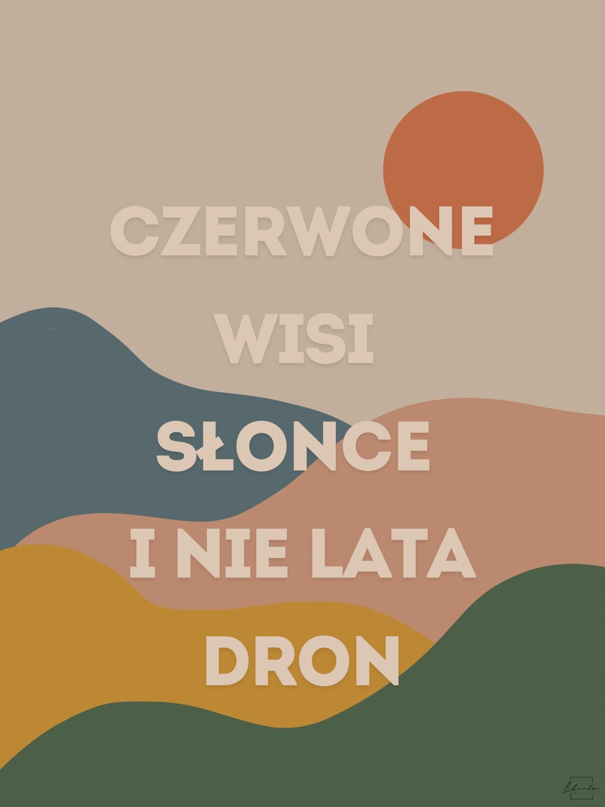CZERWONE WISI SŁOŃCE I NIE LATA DRON - obrazek 4